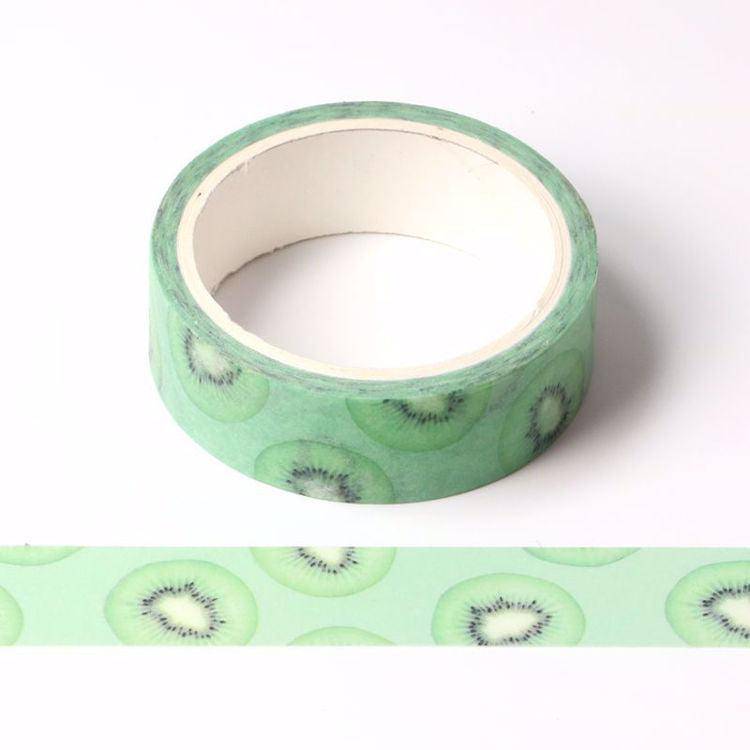 Kiwi Fruit Washi Tape-LetterSeals.com