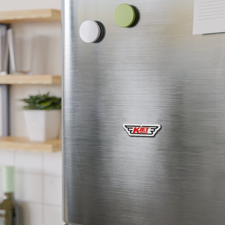 KJET 1600 AM Seattle | Die Cut Magnet-LetterSeals.com