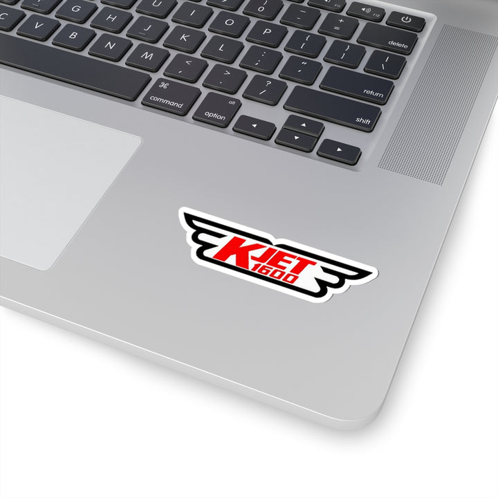 KJET 1600 AM Seattle | Kiss Cut Sticker-LetterSeals.com