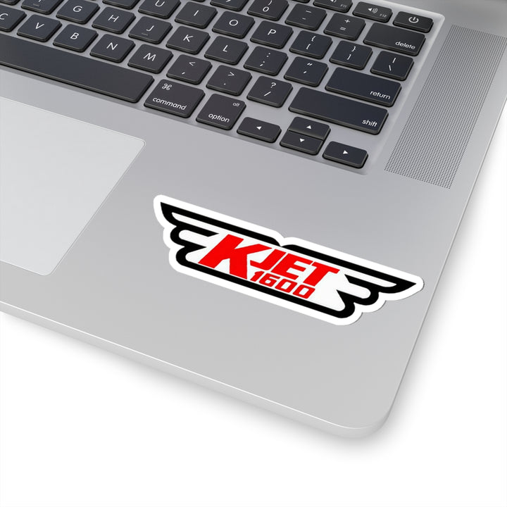 KJET 1600 AM Seattle | Kiss Cut Sticker-LetterSeals.com