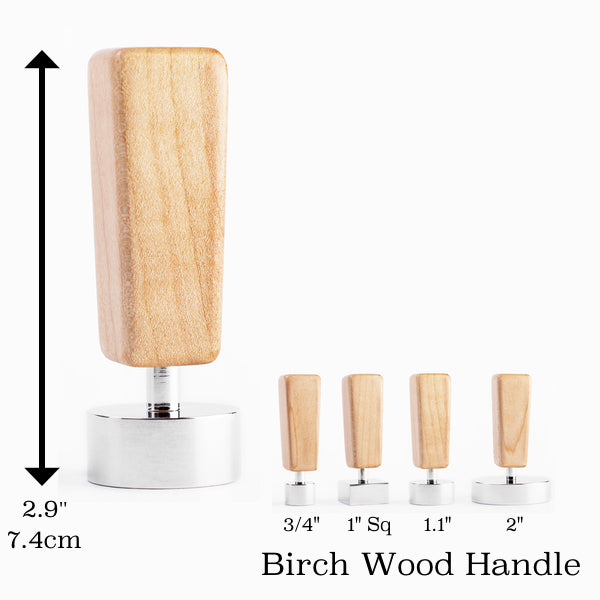 Wood Handle wax seal stamp style letterseals.com