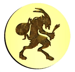 Krampus Wax Seal Stamp | 3 Design Options- Made in USA- LetterSeals.com