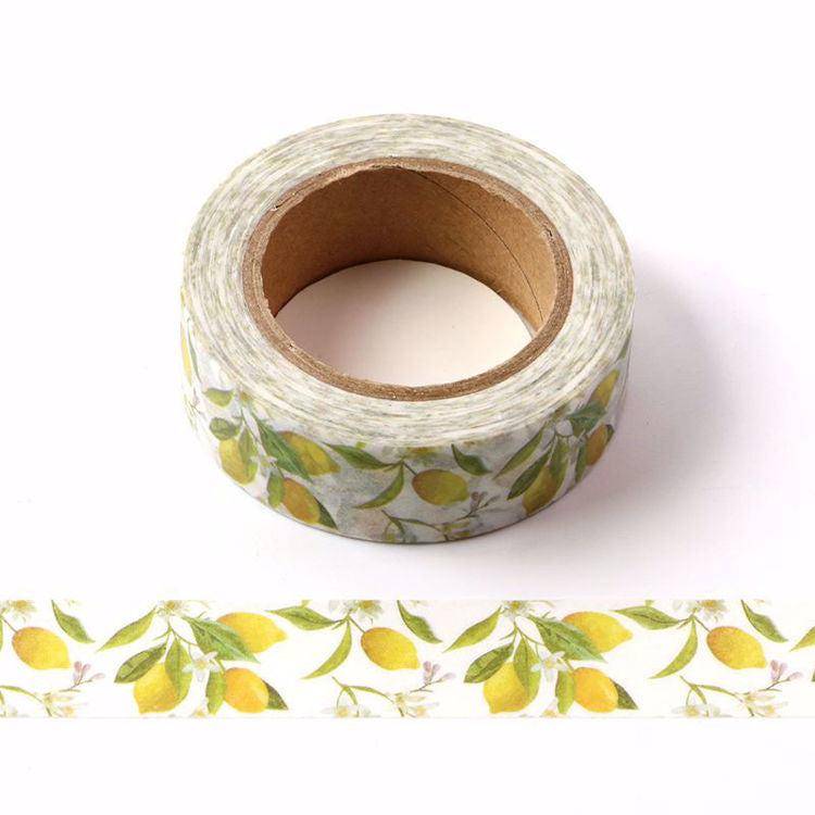 Lemon Tree Branch Washi Tape-LetterSeals.com