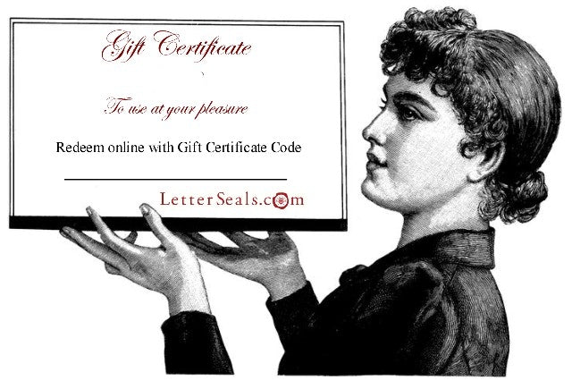 LetterSeals.com E-Gift Certificate-LetterSeals.com