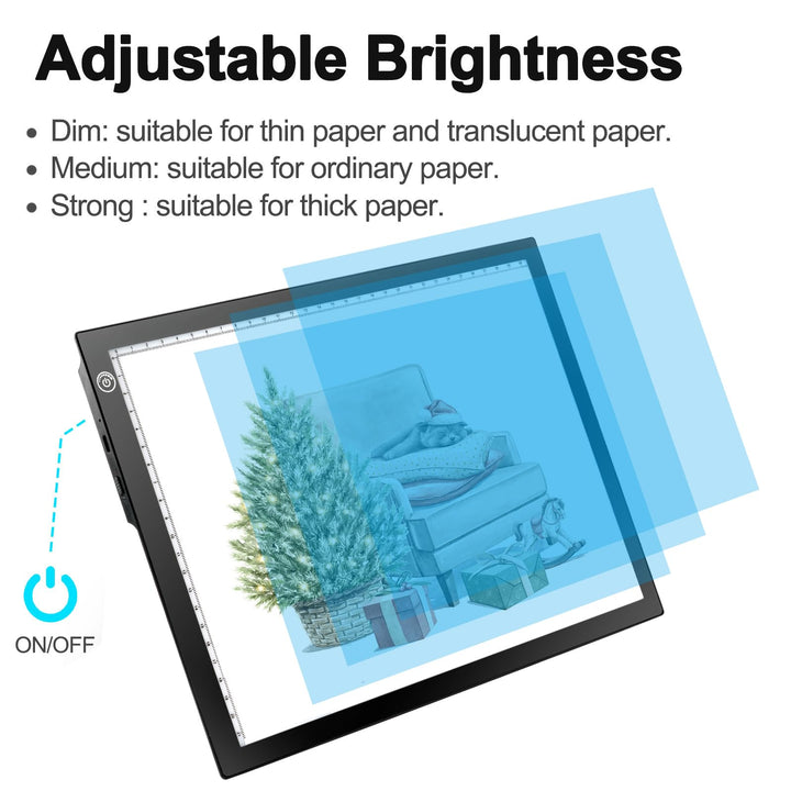 Light Tracing Box with USB Power-LetterSeals.com