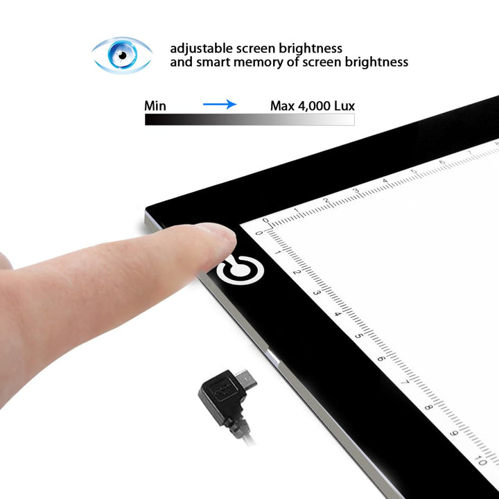 Light Tracing Box with USB Power-LetterSeals.com