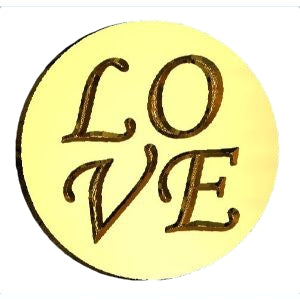 LOVE Wax Seal Stamp- Made in USA- LetterSeals.com