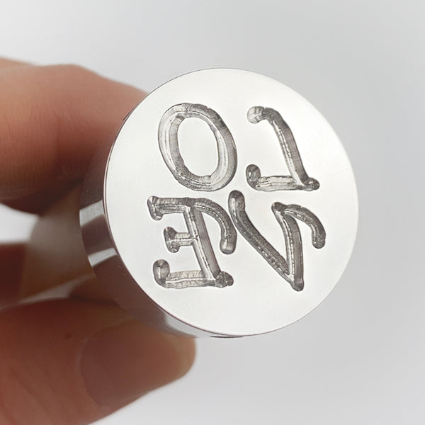 LOVE Wax Seal Stamp- Made in USA- LetterSeals.com