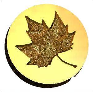 Maple Leaf #1 Wax Seal Stamp- Made in USA- LetterSeals.com