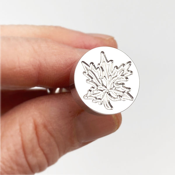 Maple Leaf #2 Wax Seal Stamp- Made in USA- LetterSeals.com