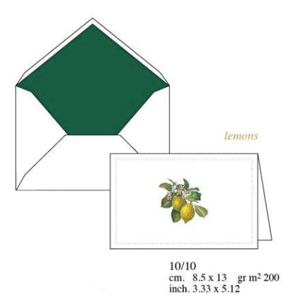 Motif Notecards | Choose from 10 Designs | Rossi 1931 Italian Stationery-LetterSeals.com