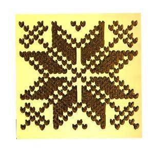 Nordic Knit Pattern #1 Wax Seal Stamp- Made in USA- LetterSeals.com