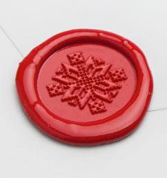 Nordic Knit Pattern #2 Wax Seal Stamp- Made in USA- LetterSeals.com