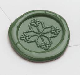 Nordic Knit Pattern #3 Wax Seal Stamp- Made in USA- LetterSeals.com