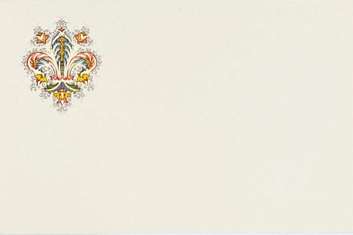 Portfolio Note Cards & Writing Papers | 4 design Options | Rossi 1931 Italian Florenza Papers-LetterSeals.com