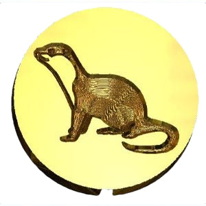 Otter Wax Seal Stamp- Made in USA- LetterSeals.com