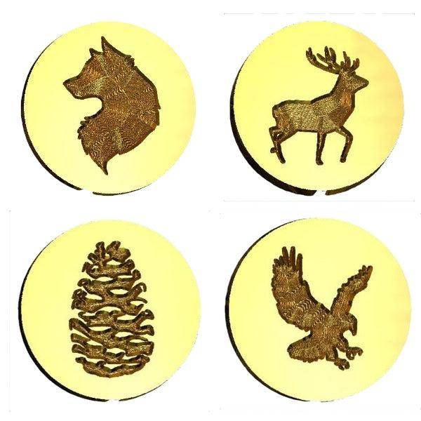 Outdoor & Wildlife Design Wax Seal Stamps- Made in USA- LetterSeals.com