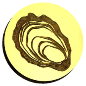 Oyster Wax Seal Stamp- Made in USA- LetterSeals.com