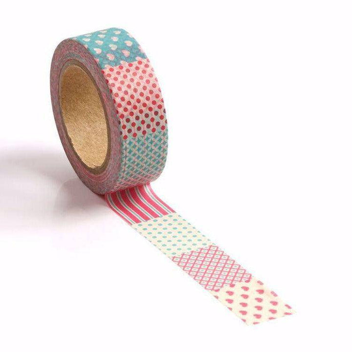 Patchwork Washi Tape-LetterSeals.com