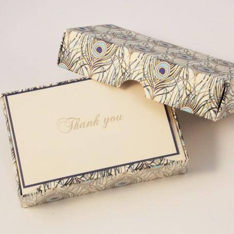 Peacock Pattern | Rossi 1931 Classic Italian Stationery-LetterSeals.com