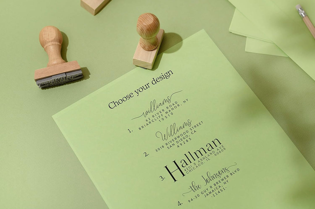 Personalized Address Stamp | Choose your format-LetterSeals.com