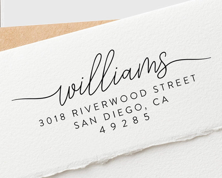 Personalized Address Stamp | Choose your format-LetterSeals.com