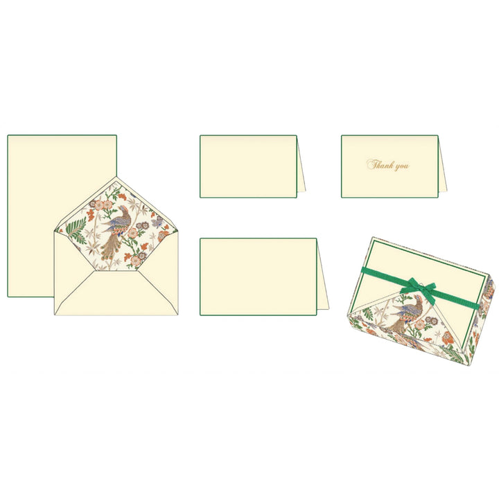 Pheasant Pattern | Rossi 1931 Italian Stationery-LetterSeals.com