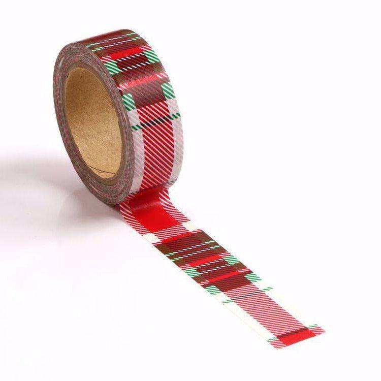 Plaid Washi Tape-LetterSeals.com