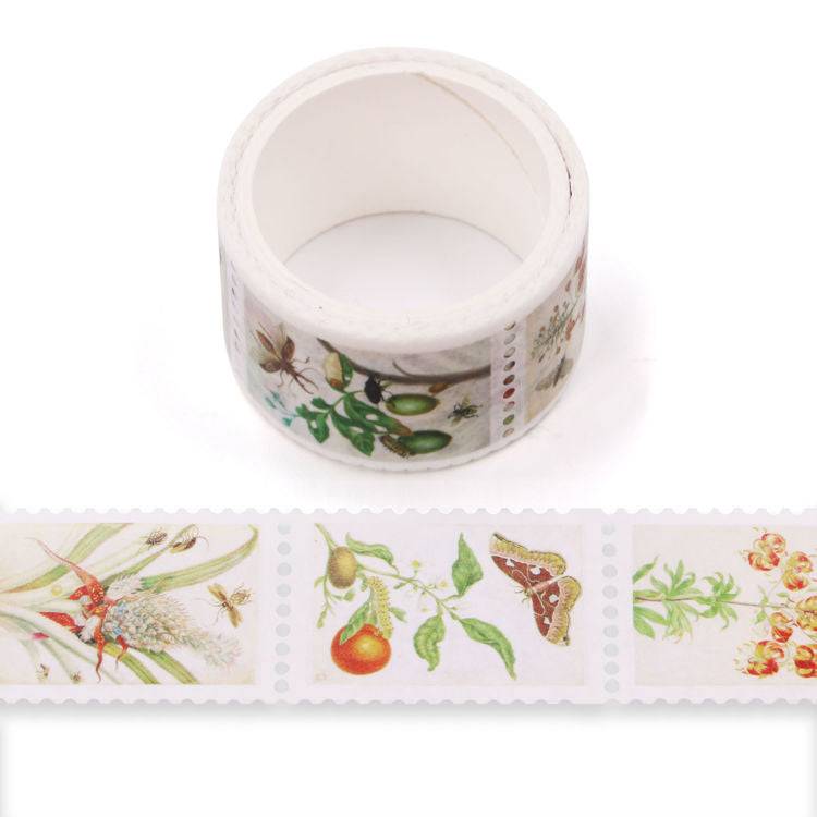 Plant Specimen Postage Themed Washi Tape-LetterSeals.com