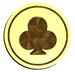 Card Suit Pip Designs Wax Seal Stamp- Made in USA- LetterSeals.com