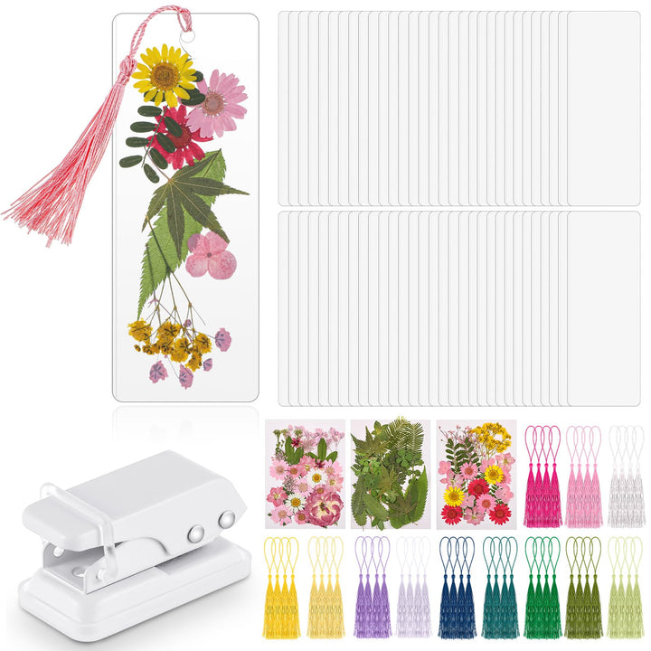 Pressed Dried Flower Bookmark Making Kit-LetterSeals.com