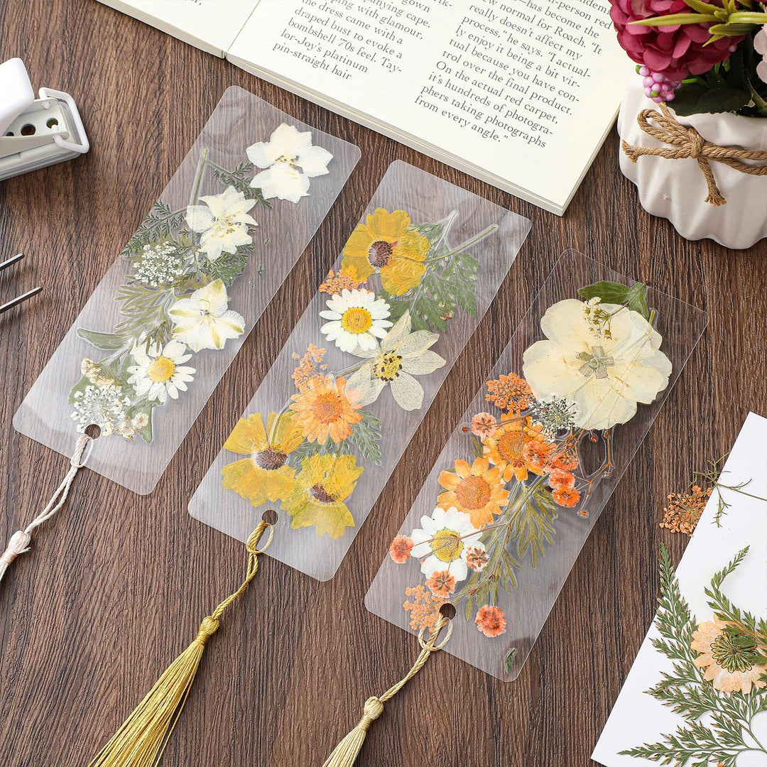 Pressed Dried Flower Bookmark Making Kit-LetterSeals.com