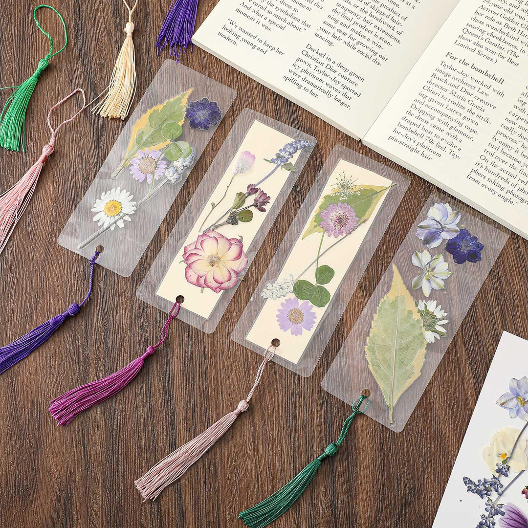 Pressed Dried Flower Bookmark Making Kit-LetterSeals.com