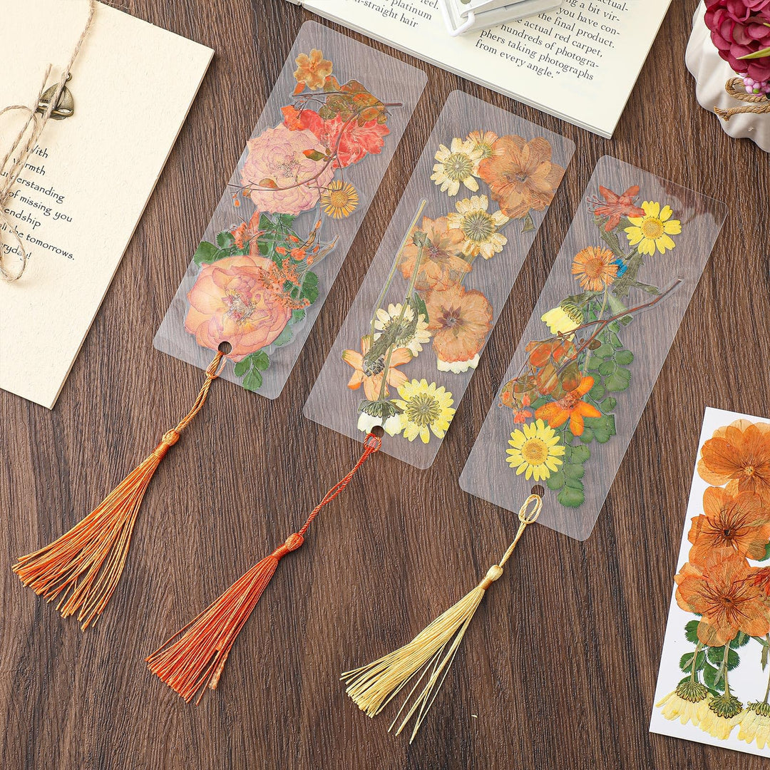 Pressed Dried Flower Bookmark Making Kit-LetterSeals.com
