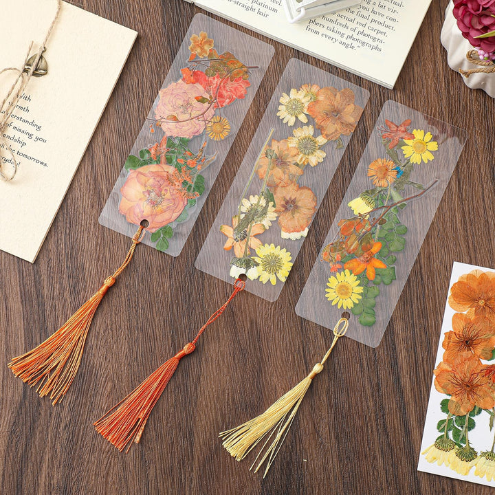 Pressed Dried Flower Bookmark Making Kit-LetterSeals.com