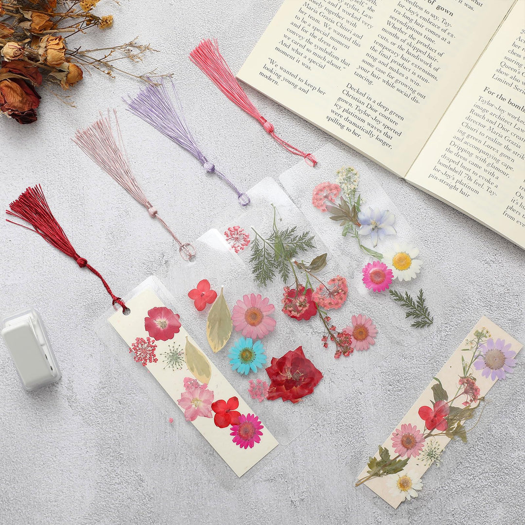 Pressed Dried Flower Bookmark Making Kit-LetterSeals.com
