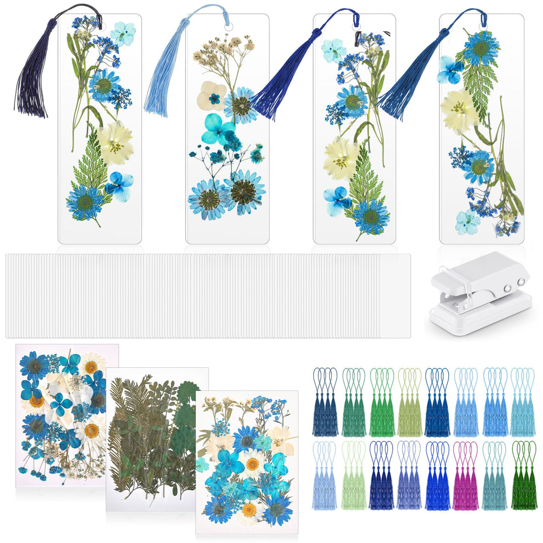 Pressed Dried Flower Bookmark Making Kit-LetterSeals.com