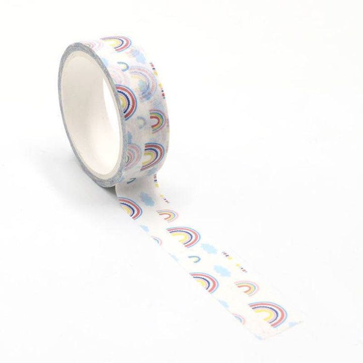 Rainbows and Clouds Washi Tape-LetterSeals.com