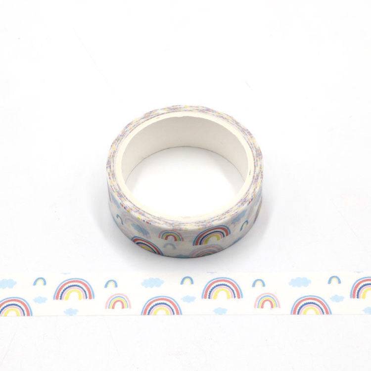 Rainbows and Clouds Washi Tape-LetterSeals.com