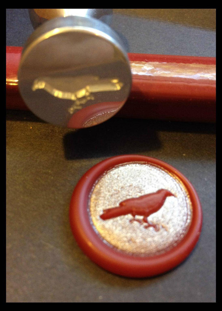 Raven | Crow #1 Wax Seal Stamp- Made in USA- LetterSeals.com