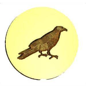 Raven | Crow #1 Wax Seal Stamp- Made in USA- LetterSeals.com