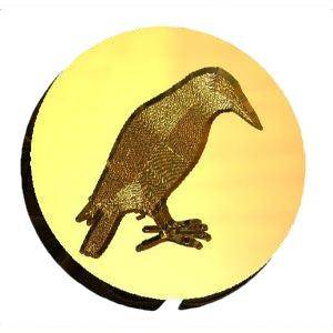 Raven | Crow #2 Wax Seal Stamp- Made in USA- LetterSeals.com
