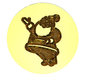 Santa Wax Seal Stamp- Made in USA- LetterSeals.com
