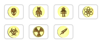 Sci-Fi Design Wax Seal Stamps- Made in USA- LetterSeals.com