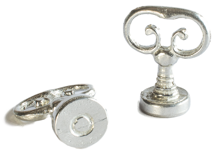 Scroll Handle + Type Font Initial Wax Seal Stamp-LetterSeals.com