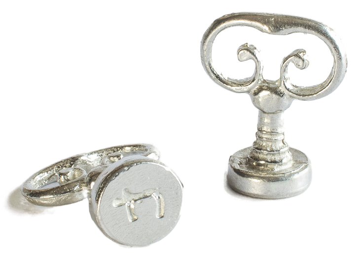 Scroll Handle + Type Font Initial Wax Seal Stamp-LetterSeals.com