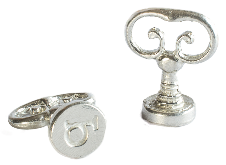 Scroll Handle + Type Font Initial Wax Seal Stamp-LetterSeals.com