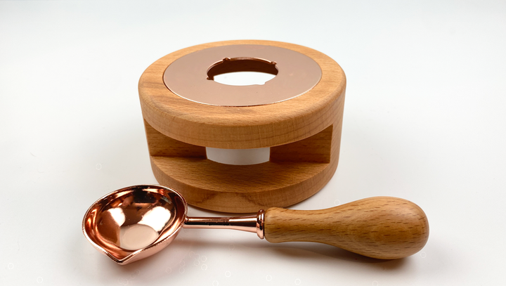 Sealing Wax Melter + Melting Spoon-LetterSeals.com