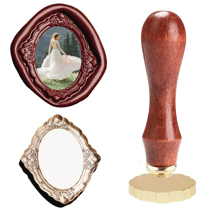 Set or Single Frame Wax Seal Stamp Kit-LetterSeals.com