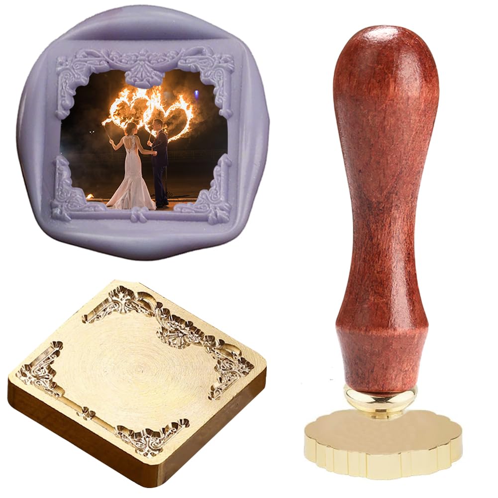 Set or Single Frame Wax Seal Stamp Kit-LetterSeals.com